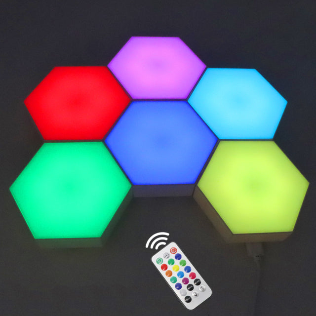 Hexagonal LED Wall Lamp