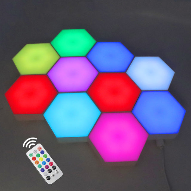 Hexagonal LED Wall Lamp